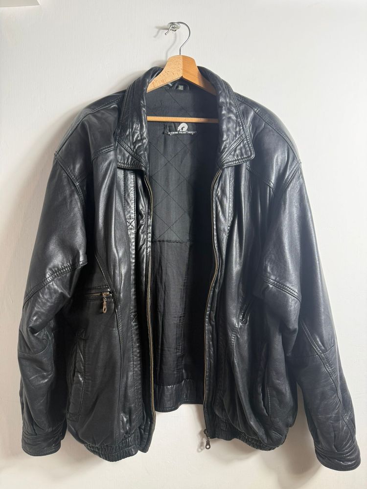 Other black leather jacket product image